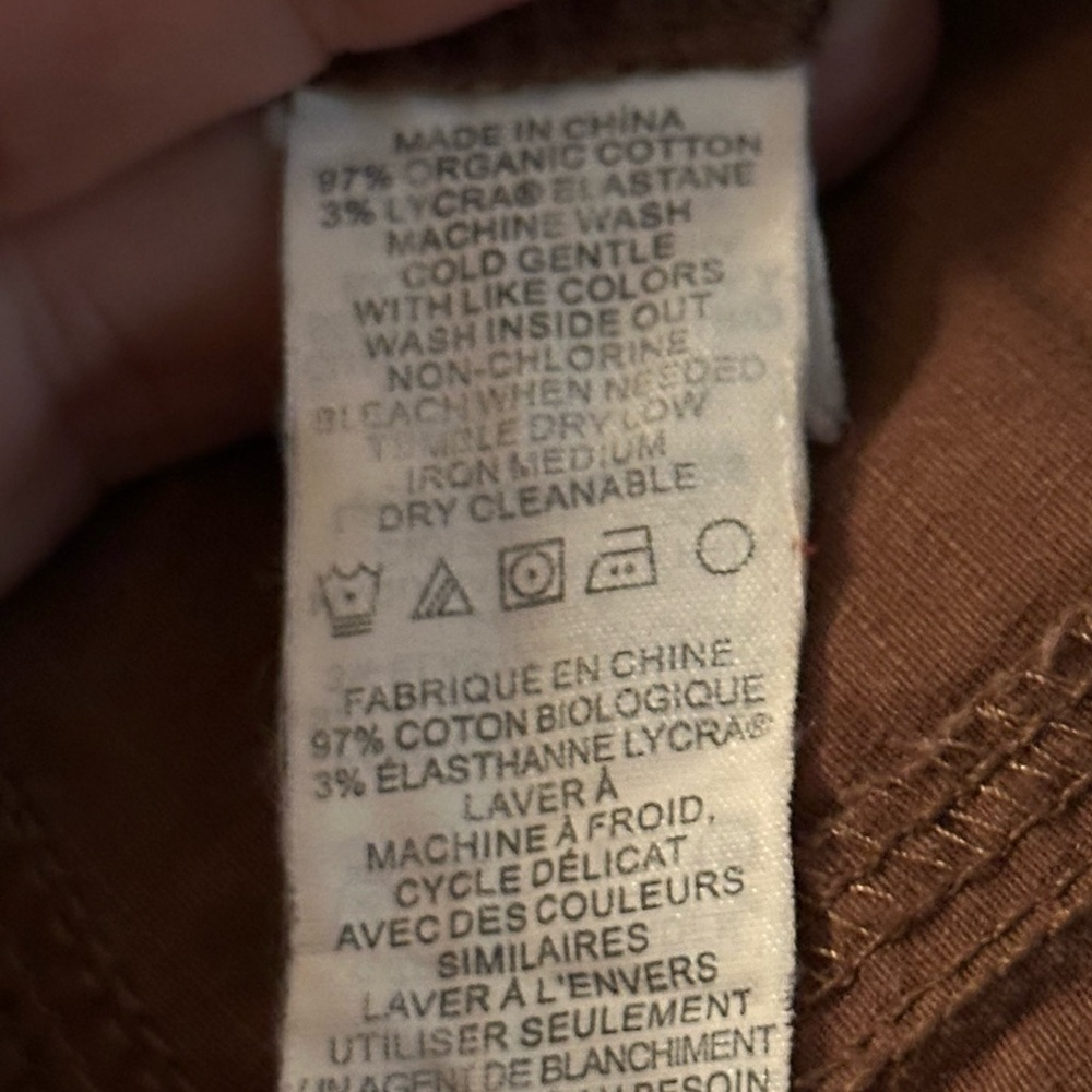 Prana Mari Organic Cotton Cargo Utility Crop Capri Pants Gorpcore Outdoorsy 12 - Picture 10 of 11